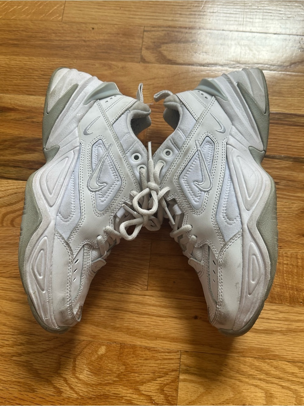 Nike White Leather Sneakers - Picture 2 of 7